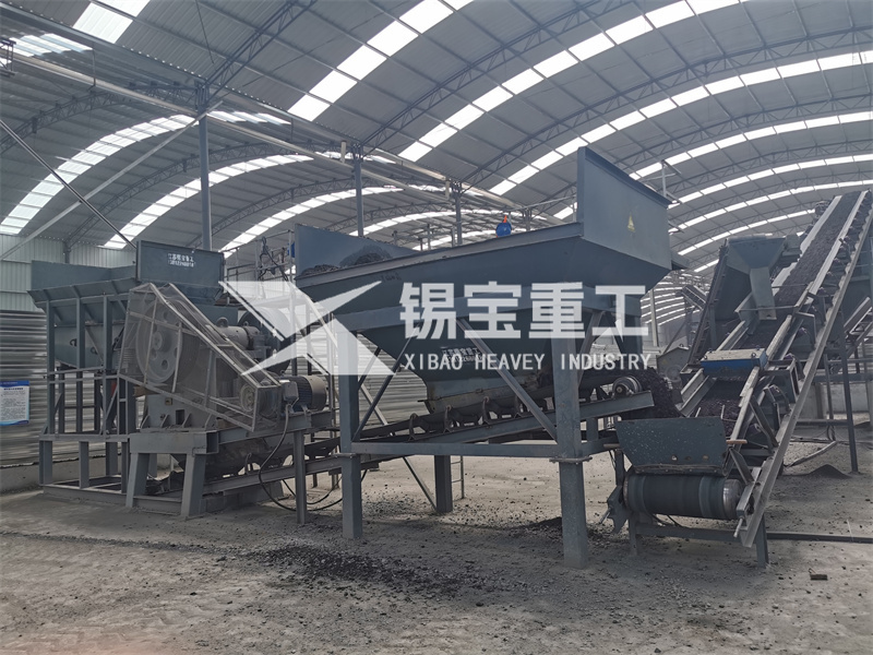 刨料破碎篩分設備2